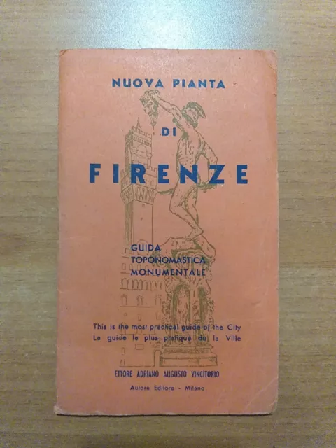 Nuova Pianta Di Firenze Guida Toponomastica Monumentale Autore Editore