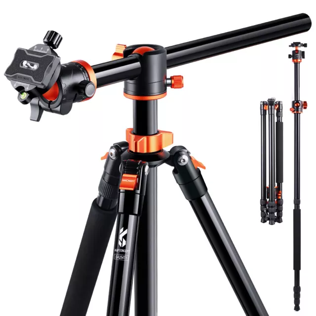 94 Inch Camera Tripods High Aluminum Professional Detachable Monopod Tripod US