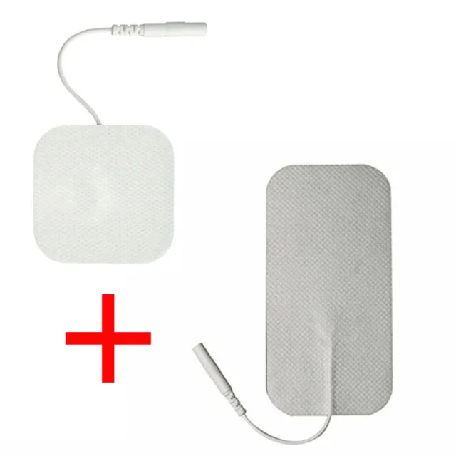 12/24 Pcs Replacement Electrode Pads 5x9 cm Large for Massagers/Tens EMS Units