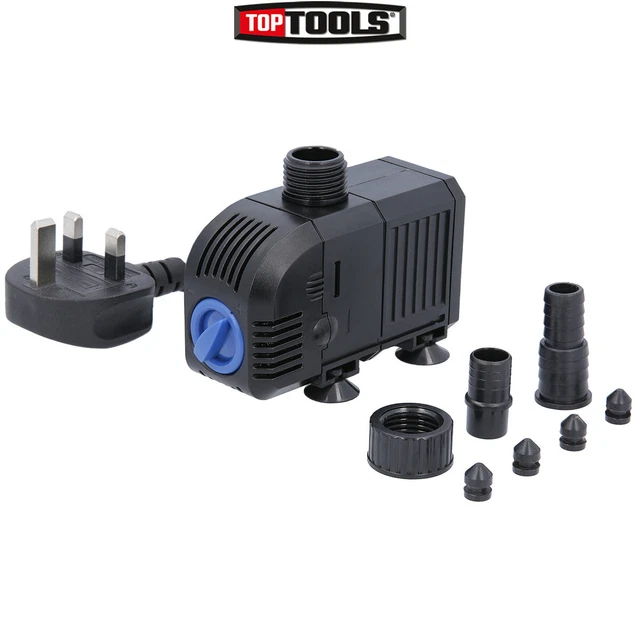 Submersible Aquarium Pump 600L/H 8W Electric Ultra Quiet Water Pump TOUGH MASTER