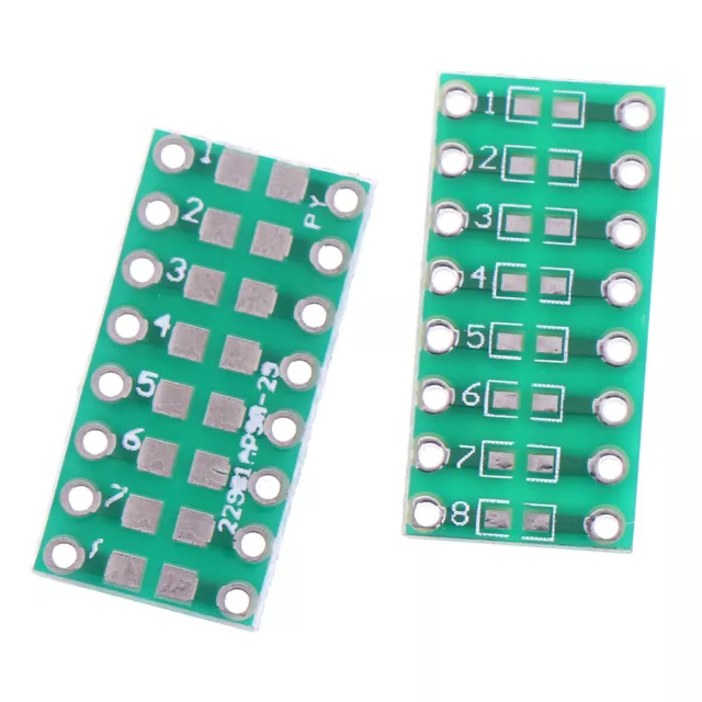 10Pcs SMD/SMT components 0805 0603 0402 to DIP adapter PCB board converter 'mj