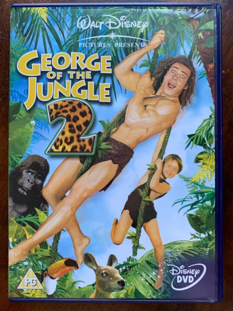 George of the Jungle 2 DVD 2003 Walt Disney Musical Movie Sequel