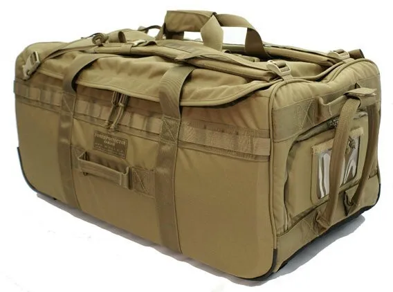 USMC Force Protector Gear Deployer 65 USGI Deployment Bag on Wheels COLLAPSIBLE