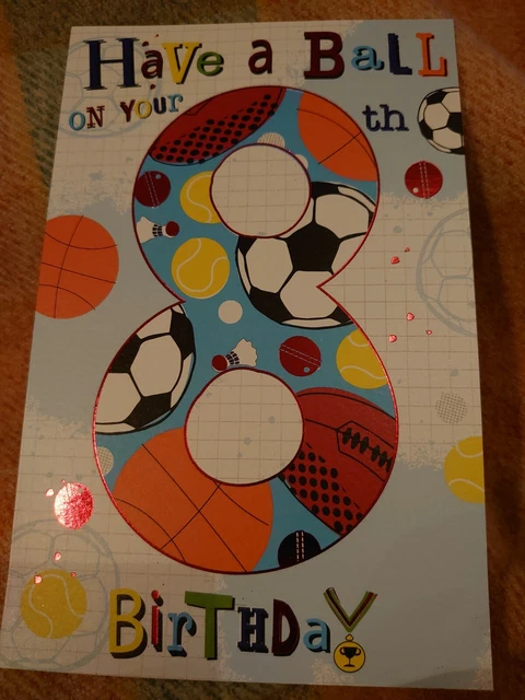 Maglietta Compleanno 8 Anni Con Stampa Calcio Italia - Regalo Per Bambini Appassionati Di Calcio