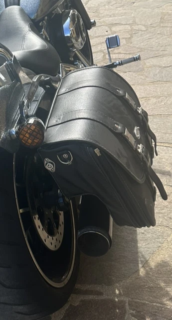 Borsa Pelle MCJ Per Harley Softail