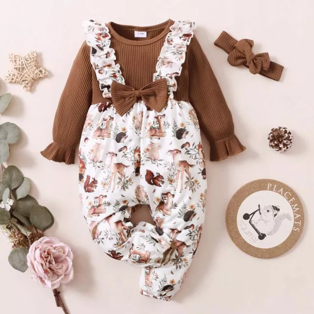 Set abiti fascia per bambine neonate tuffa arricciacapelli abiti abiti