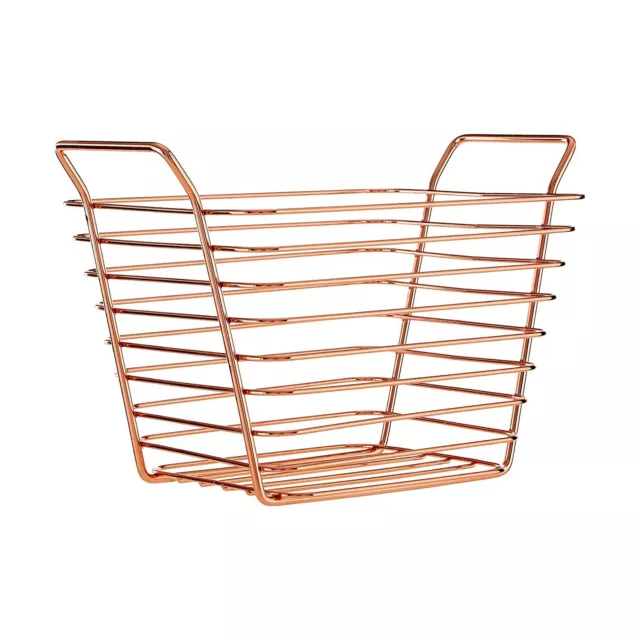 Shine Rosegold Badezimmer Eisen Draht Korb 20,5X17X16,5Cm