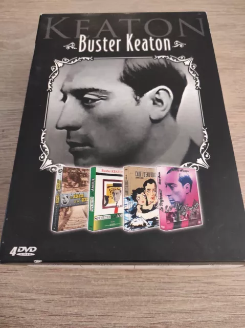 * Coffret Buster Keaton Les 4 Dvd Sont Neufs Sous Blister