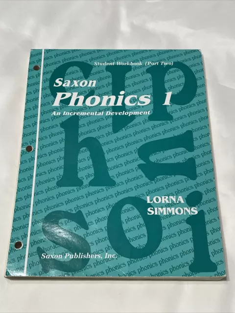 Saxon Phonics 1 Student Workbook For Sale Picclick