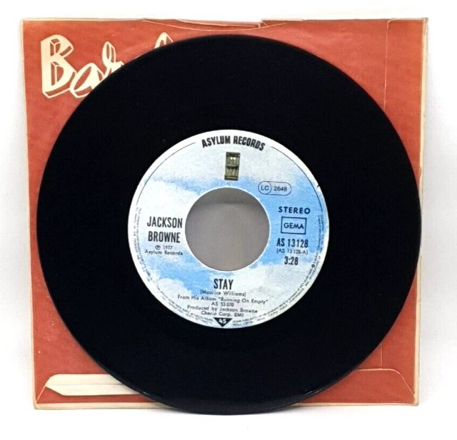 Jackson Browne Stay / Rosie Record Vinile 45 giri