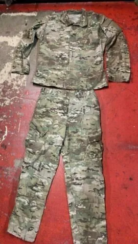 Us Army Ocp Multicam Uniform Small Long Set Flame Resistant Fracu Flap