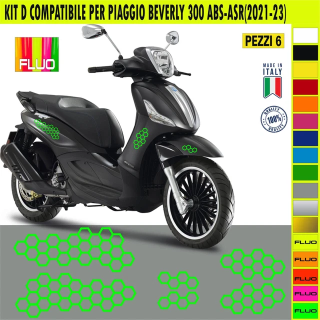 Grafica adesivi decal compatibili con PIAGGIO BEVERLY 300 KIT D vari colori 2076