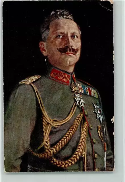 12039460 - Gemaelde von Triebsch Adel Kaiser Wilhelm II 1917