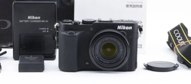 Nikon COOLPIX P7700 12.2MP Digital Camera - Black [Near Mint] #1494A