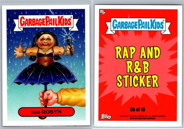 2017 Topps Garbage Pail Kids GPK Battle of the Bands R&B ROBYN