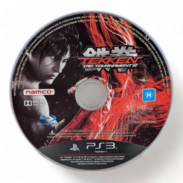 Tekken Tag Tournament 2 PS3 PlayStation 3 GAME DISC ONLY