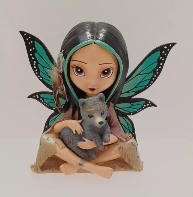 Jasmine Becket-Griffith Spirit Maidens Moonheart Spirit Strength Fairy Figurine Jasmine Becket-Griffith Spirit Maidens Moonheart Spirit Strength Fairy Figurine