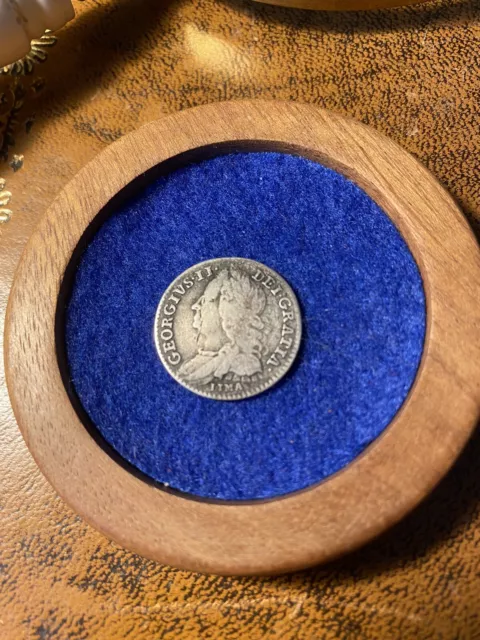 George 11 1727-1760 sixpence lima mint 1746 spink 3710a