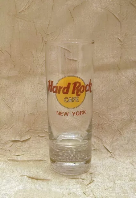 Hard Rock Cafe New York Tall Shot Glass