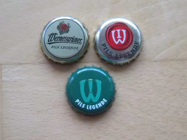 Kronkorken Wernesgrüner Pils * Bottle Cap * Bier- / Flaschendeckel