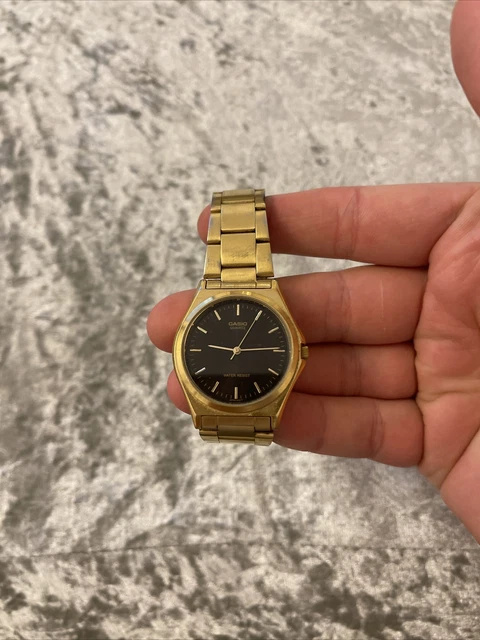 CASIO WATCH COLLECTION MTP 1130N 1A stainless steel strap watch gold 5.00 PicClick UK