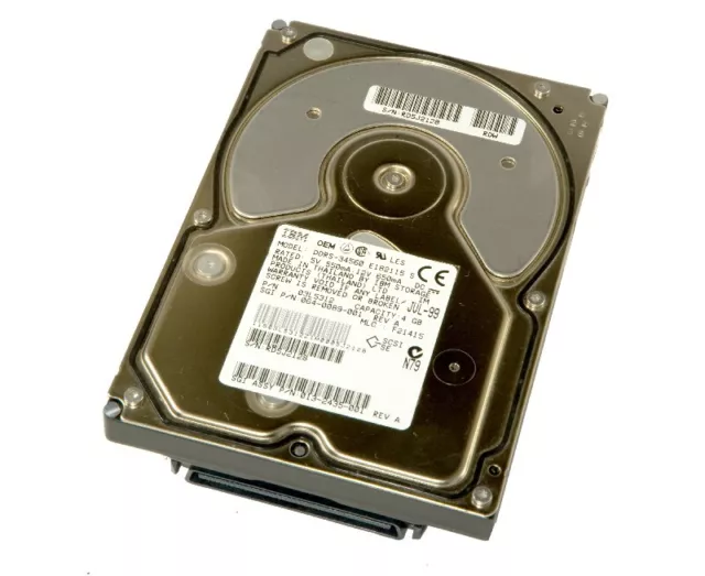 IBM Ultrastar 9ES DDRS-34560 P/N:03L5312 4.56 GB