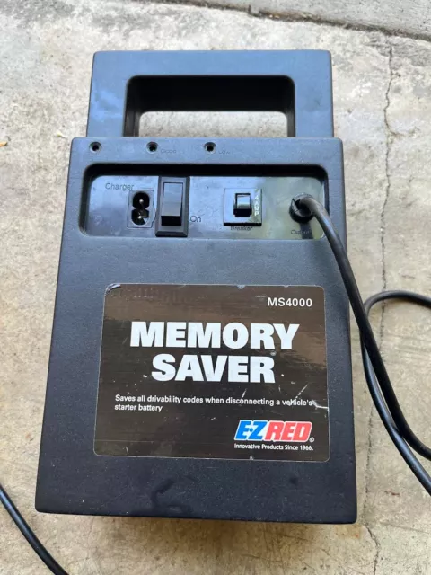 EZ Red MS4000 Automotive Memory Saver with Built in Charger