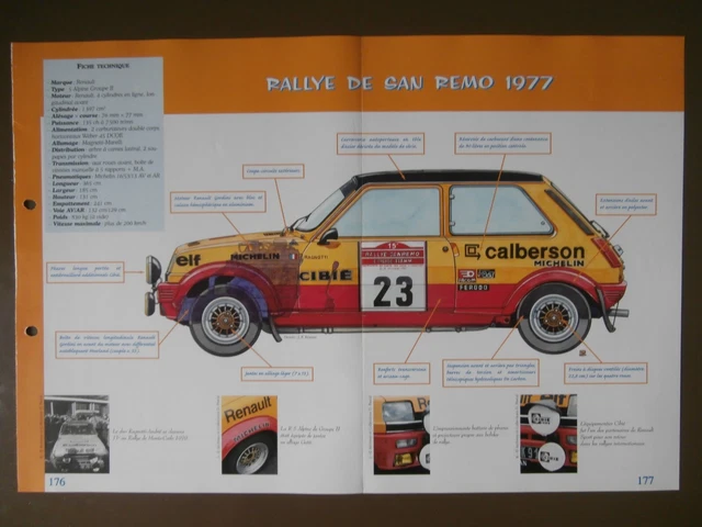 Magazine Rallye Automobile 1975 - Pratique-Plaisirs-Technique - Mike Greasley / Castrol