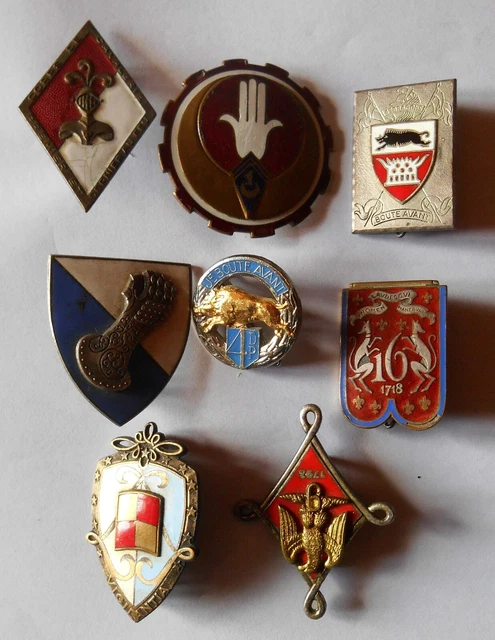 Badge 1° RS Regiment de Spahis ECS FIA ORIGINAL armored weapon