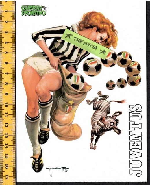 Guerin Sportivo N°42 De 1983 - Juventus, Torino, Poster Nazionale - Revue Complète Italie