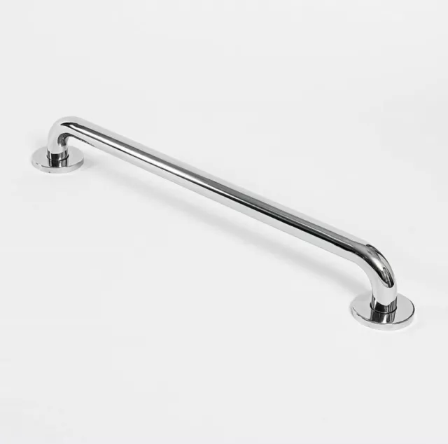 Nymas 32mm Stainless Steel Grab Rail - 300mm Length - GR-12/32C/SP