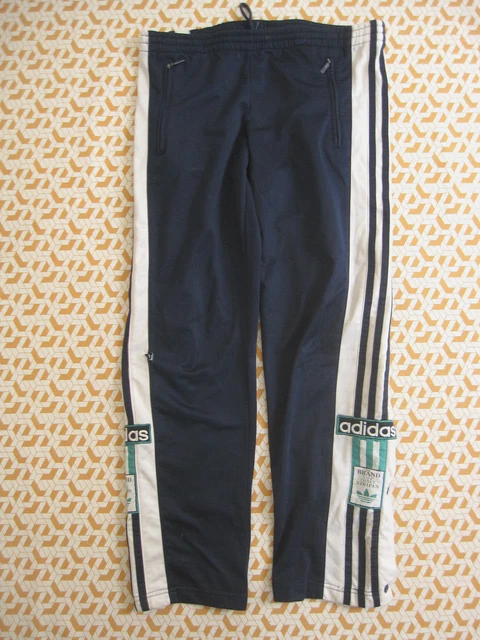 Pantalon Bouton pression bleu Adidas Adibreak 90'S vintage Enfant - 14 ans