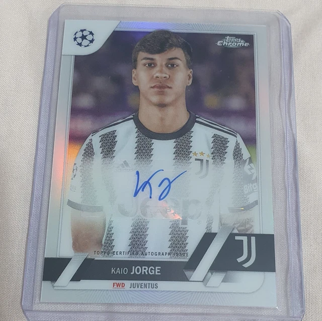 22-23 Topps Chrome KAIO JORGE 直筆サイン 50シリ Topps Champions