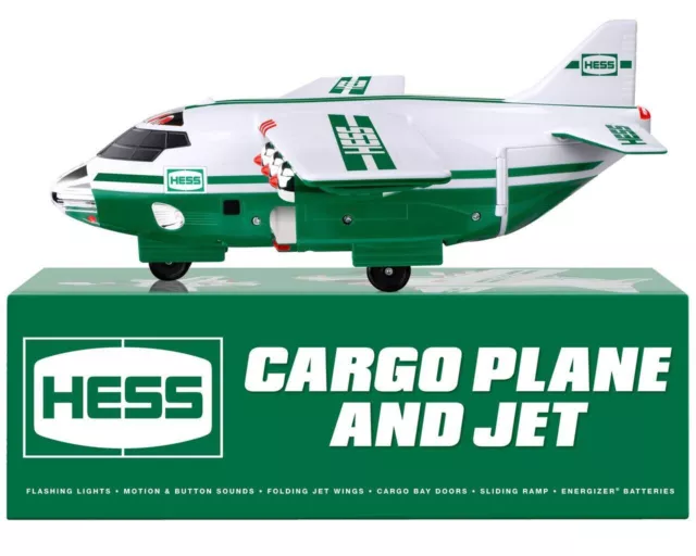 Mint Condition 2021 Hess Cargo Plane and Jet New in box