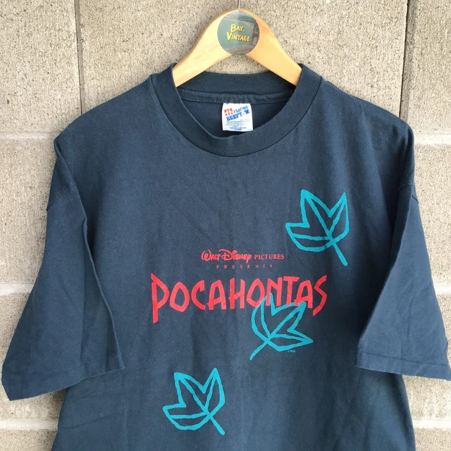 Vintage 90s walt Disney pictures Pocahontas movie promo T-shirt men’s XL