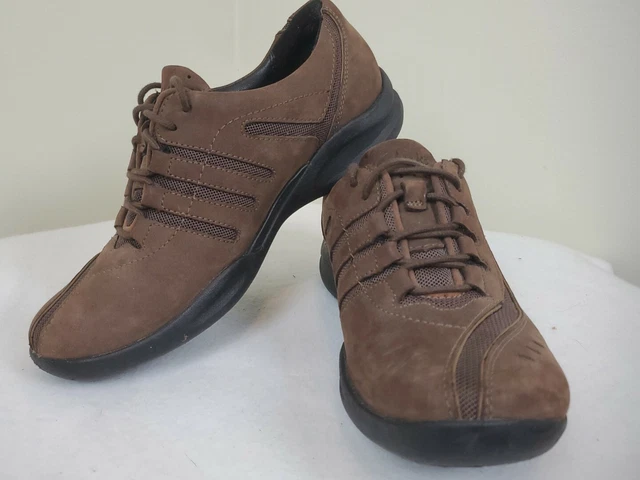 Clarks Wave Wheel Chocol Nu Brown Suede Casual Shoes 5M