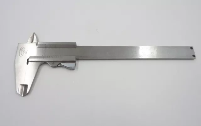 Alte Schieblehre Messschieber Mauser Edelstahl top mit Etui