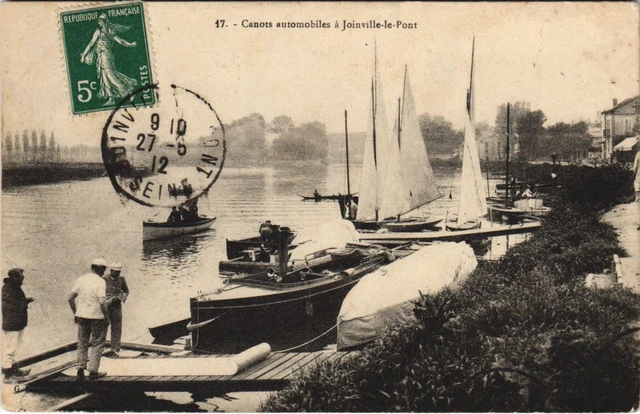 CPA JOINVILLE-le-Pont - Automobile Canoes (44449)