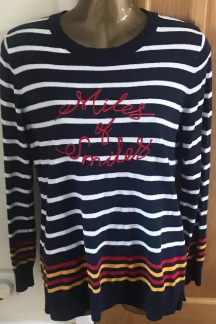 Oasis navy jumper top