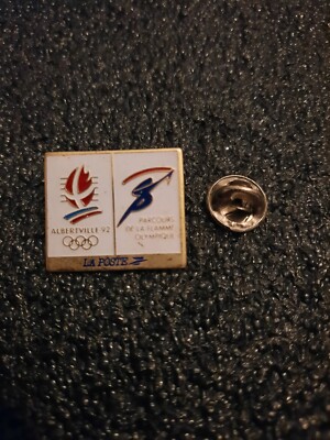 pin's JO jeux olympiques Albertville 92 (Flamme 08/02/92