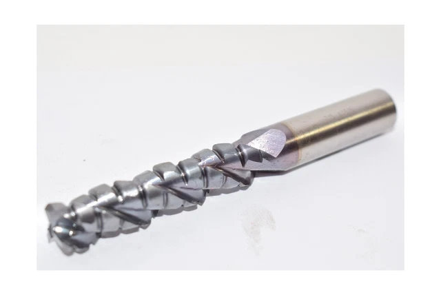 YG-1 67515 HSS Speed Freek End Mill, T15, 3 Flute, 42 Degree Helix, Long Leng...