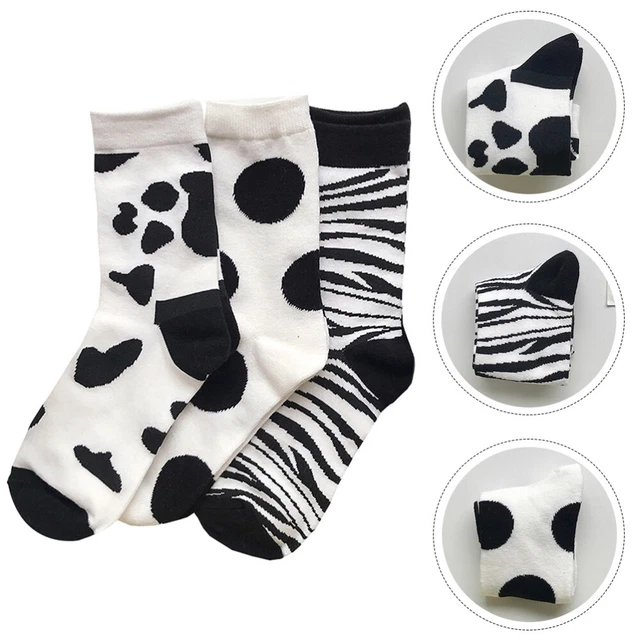 3 paia calze ragazze calze equipaggio per ragazze calze termiche cotone donna