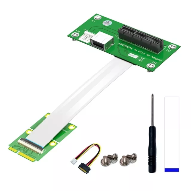 Mini PCIE to PCIExpress X4 Slot Adapter Card, MPCIe to PCIe Converter Card Line