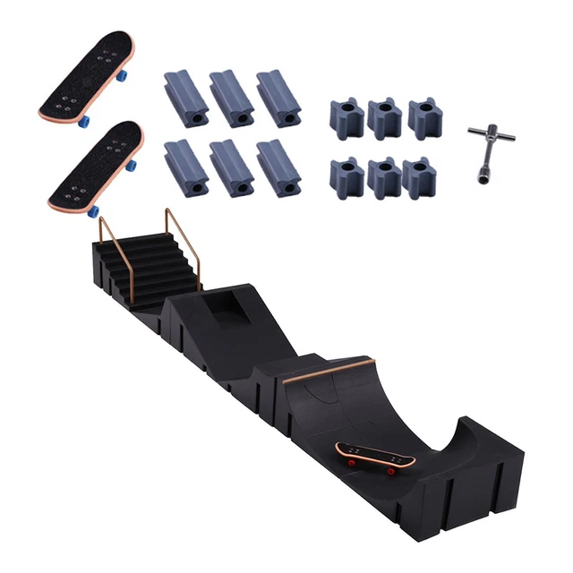 Finger Skateboard Ramps Toys Finger Skateboard Park for Kids Adults Girls