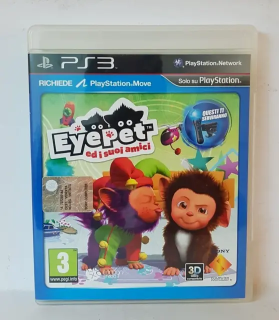 Eyepet Ed I Suoi Amici - Playstation 3 Ps3