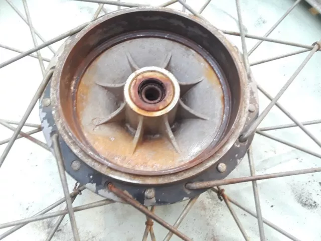 1976 Husqvarna 250CR Front Wheel 125 175 250 360 cr wr gp oem original 2