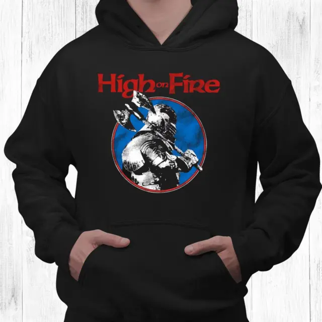 High On Fire Black Hoodie Unisex For Fan All Sizes VN1246