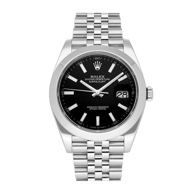 Rolex Datejust Steel Automatic Mens Watch 41mm Jubilee Bracelet 126300 Rolex Datejust Steel Automatic Mens Watch 41mm Jubilee Bracelet 126300