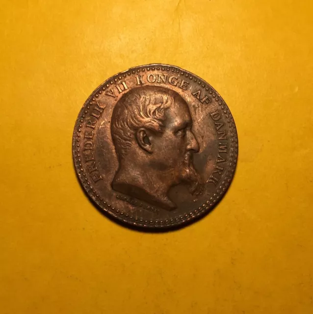 Medaille De Guerre 1848 - 1850 Frederic Viii Royaume Du Danemark Medaille Cuivre