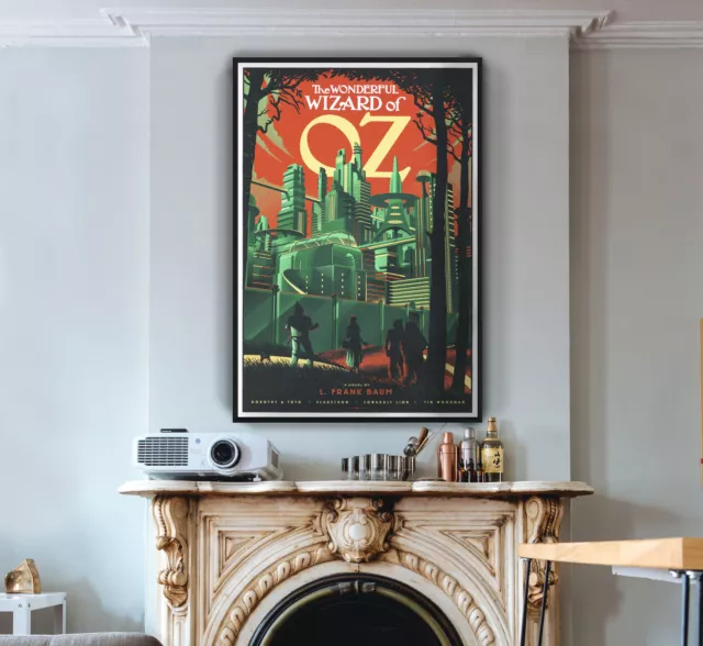 The Wizard of Oz Alternative Movie Poster - High Quality Premium Poster Print